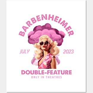 Barbenheimer Double Feature Posters and Art